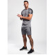  CORE PLUS POLY TEE - CHARCOAL MARL